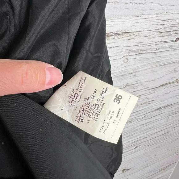 Monki  bright black gold button blazer size 36 - Picture 7 of 10